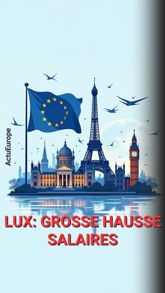 Luxembourg : hausse générale des salaires publics et privés en mai, et débat national sur l’intelligence artificielle dans les services publics.