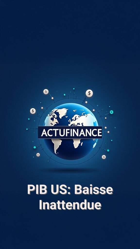 L’économie américaine se contracte au premier trimestre 2025, une première depuis trois ans.