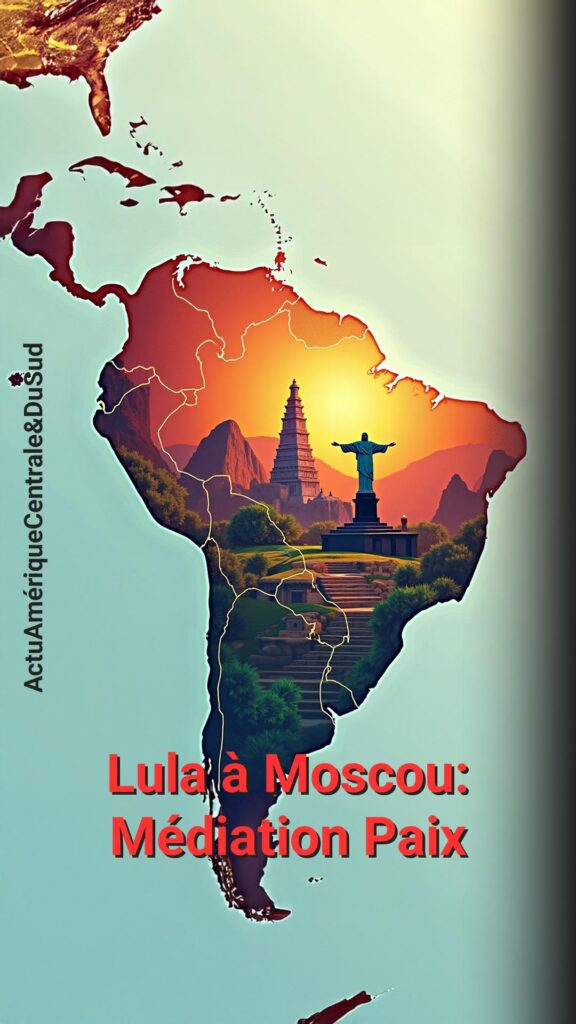 Lula se rend à Moscou pour les commémorations du 9 mai et joue un rôle de médiateur dans le conflit russo-ukrainien.