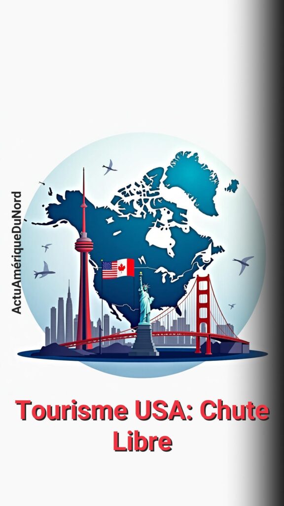 Le tourisme international aux États-Unis en chute libre, la guerre commerciale et l’image du pays en cause.
