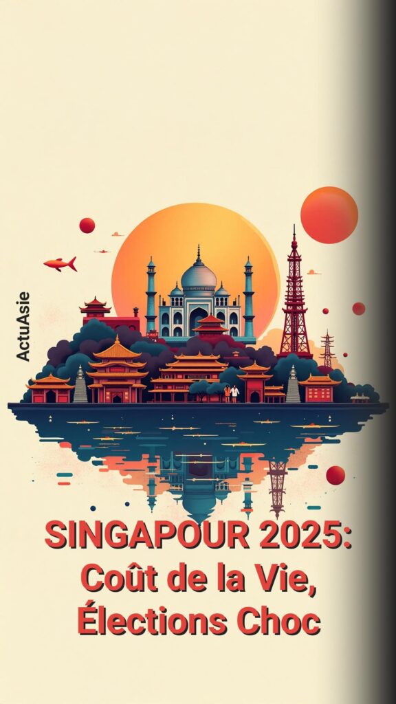 Le coût de la vie, enjeu central d’élections sous tension à Singapour.