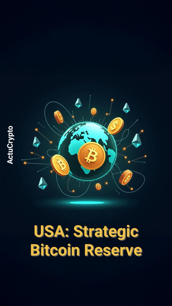 Les États-Unis créent une réserve stratégique de Bitcoin et ouvrent la voie à une gestion publique des actifs numériques.