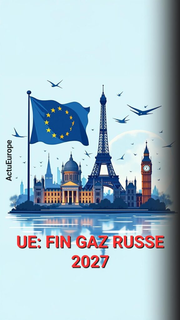 L’Union Européenne présente son plan pour sortir définitivement du gaz russe d’ici fin 2027.