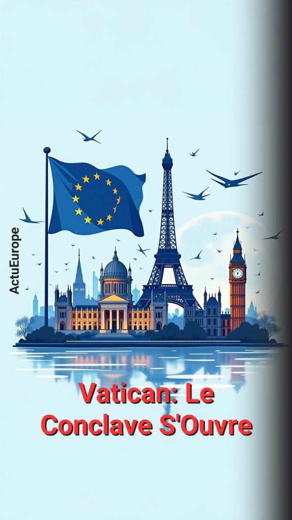 Le conclave s’ouvre au Vatican : 133 cardinaux réunis pour élire le successeur du pape François dans une élection historique.