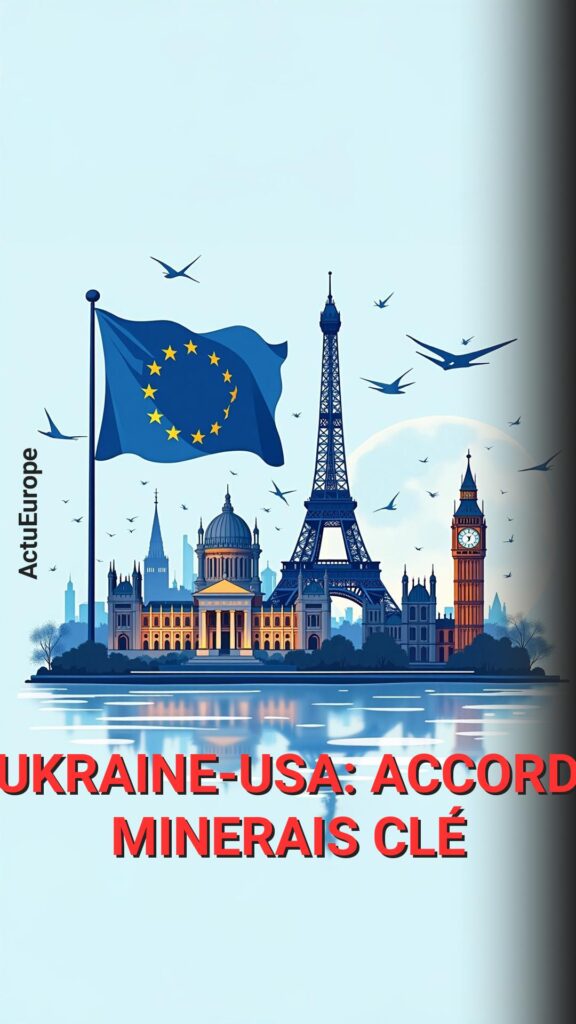 Accord sur les minerais : un nouveau pilier stratégique pour la relation Ukraine–États-Unis.