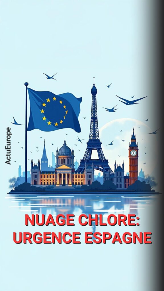 Espagne : un nuage toxique de chlore provoque l’évacuation de plusieurs quartiers à Tarragone.