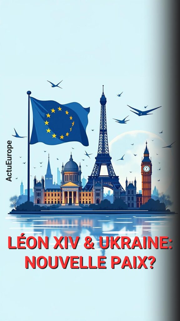 Léon XIV affiche une rupture sur l’Ukraine, prône une paix « juste et durable » et échange pour la première fois avec Zelensky.
