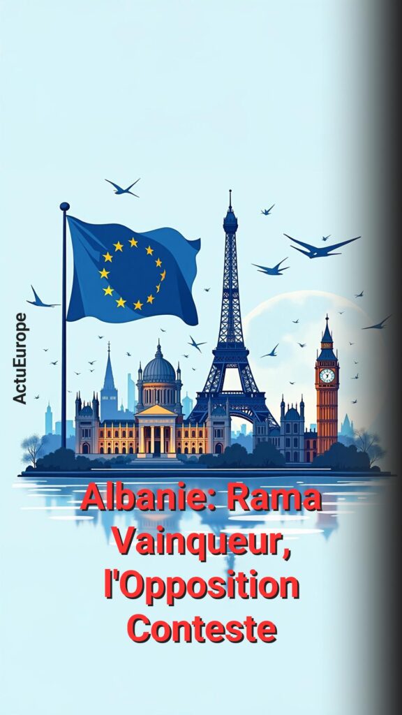 Victoire historique du Parti socialiste en Albanie, contestation de l’opposition et félicitations internationales.