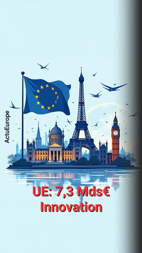 L’Union Européenne investit 7,3 milliards d’euros dans la recherche et l’innovation pour doper la compétitivité et les talents européens.