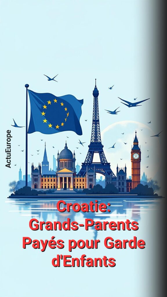 Croatie : une commune innove face à la crise démographique en rémunérant les grands-parents pour garder les enfants.