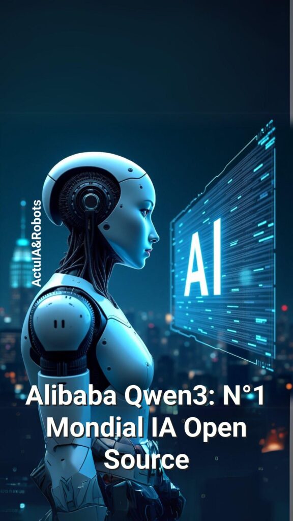Alibaba frappe fort avec Qwen3, le nouveau champion mondial des intelligences artificielles open source.