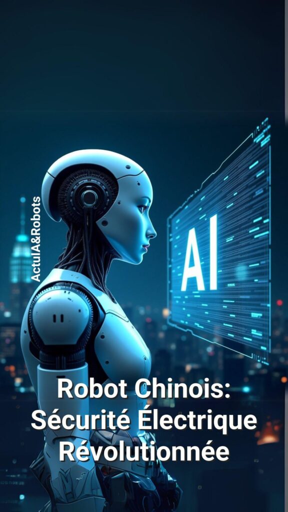La Chine renforce la sécurité énergétique avec un robot humanoïde dédié aux réseaux électriques.