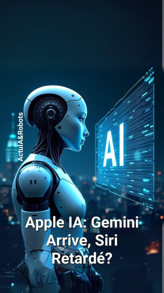 Apple accélère sa stratégie IA avec l’intégration de Gemini et Claude, tout en repoussant la sortie de Siri nouvelle génération.
