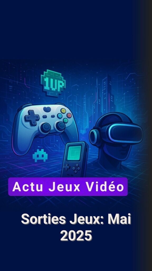Les sorties de jeux vidéo de mai 2025 s’annoncent exceptionnelles, avec une diversité de titres très attendus.