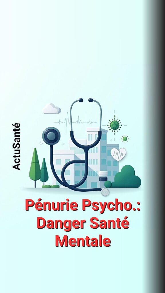 Nouvelle alerte sur la pénurie de psychotropes en France, la santé mentale en danger.