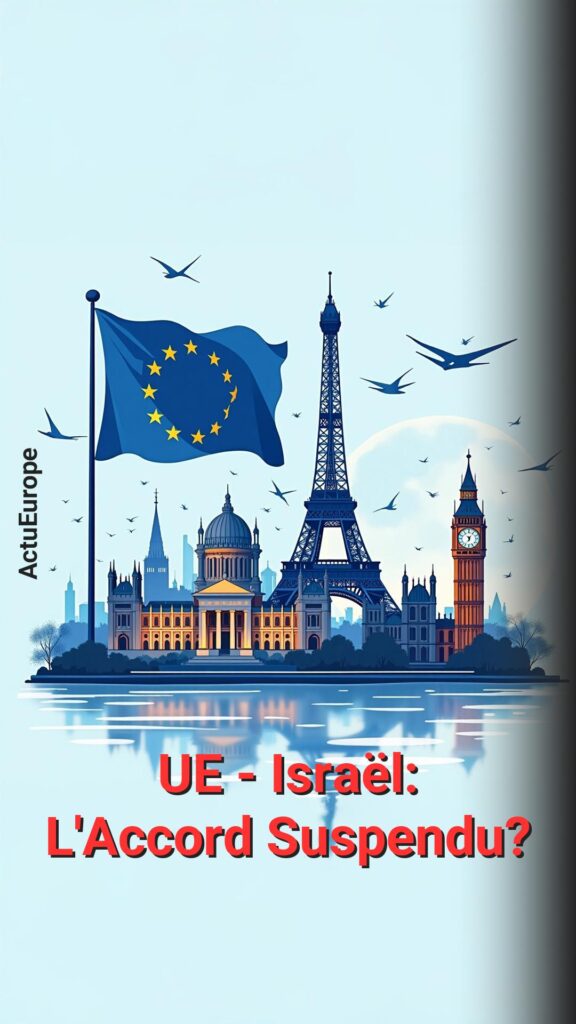 L’Union Européenne sous pression pour suspendre l’accord d’association avec Israël, débat sur les droits humains.