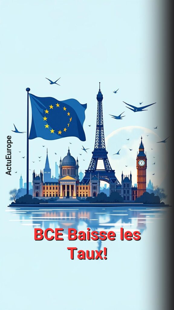 L’inflation ralentit dans la zone euro, la BCE abaisse ses taux et appelle à des réformes structurelles.